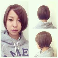 田中美保 on instagram 髪の毛切りました 今回は襟足短く前下がりボブ風 アトリエマキタ
