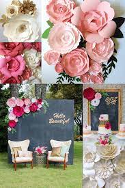 Decor Archives Mid South Bride Flower Backdrop Wedding Paper Flower Backdrop Wedding Paper Flowers Wedding
