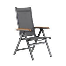 Im sommer entspannen, heißt entspannt sitzen. Mwh Reno Klappsessel Aluminium Textilene Eisengrau Anthrazit Garten Und Freizeit