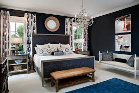 See more ideas about curtains, blue curtains, navy and white curtains. Bedroom Transitional Bedroom Orlando By Lgb Interiors Houzz