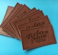 1000 Custom pu leather labels, leather tags, faux leather patches, label  leather, clothing labels, jeans label, custom leather label tags