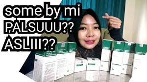 Dengan membelinya pada sembarang tempat maka tidak ada yang bisa menjamin keaslian dan kualitas. Some By Mi Palsu Youtube