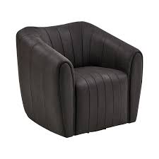 The club chairs hilton swivel club chair with tufted exterior, made by hooker furniture, is brought to you by baer's furniture. Upholstered Swivel Chair Brown Coaster Fine Furniture