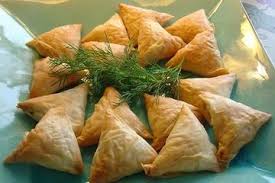 Phyllo Triangles With Sausage And Mustard Recipe Yummly Recipe Greek Cheese Greek Appetizers Italian Recipes Traditional