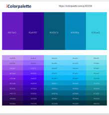 Find watercolor palettes, acrylic & oil palettes, palette paper, and more. 22 Latest Color Schemes With Blue Violet And Indigo Color Tone Combinations 2021 Icolorpalette