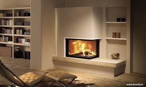 Fireplace K34 Hoek Openhaard Haard Vrijstaande Open Haard