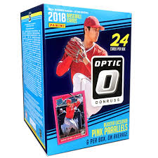 2020 donruss baseball blaster box break! 18 Panini Donruss Optic Baseball Value Box Trading Cards Walmart Com Walmart Com