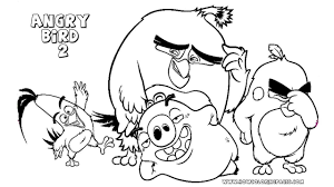 'angry birds movie 2' trailer: Drawing Coloring Angry Birds Novocom Top