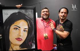 ICYMI: San Antonio artist Roland Alvarez honors late Tejano star Selena  with a new mural near Historic Market Square. bit.ly/4m57ZsM