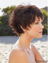 Cropped Boycuts Straight Blonde Online Synthetic Wigs