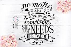 Download Dad Cut File Father Daughter Cut File And Sublimation 607109 Cut Files Design Bundles