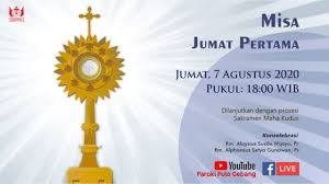 Aku percaya aku percaya akan allah, bapa yang mahakuasa, pencipta langit dan bumi; Misa Jumat Pertama 7 Agustus 2020 Pukul 18 00 Wib Paroki Pulo Gebang Keuskupan Agung Jakarta