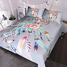 Secure bed bug, dust mite and allergen proof twin xl box spring cover. Home Kitchen Duvet Cover Sets Twin Twin Xl Size 2 Piece Bedding Set With 1 Pillow Sham Arrow Decor Duvet Cover Set By Ambesonne Arrow In Ethnical Pattern With Feathers