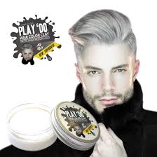 But with all the constant gray white hairs i have popping up, it means that i have to dye my hair every 5 weeks to avoid looking 20 years older. Play Do Temporary Hair Color Hair Wax Hair Clay Mens Grooming Gray Hair Pomade White Hair Dye 1 8 Ounces Buy Online In Bosnia And Herzegovina At Bosnia Desertcart Com Productid 95052308
