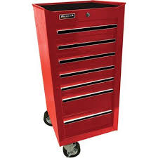Full length side cabinet is built to fit seamlessly with your 36in., 41in., 56in. Homak 17in Pro Series 7 Drawer Side Cabinet Red Model Rd08041071 Side Cabinet Drawers Shelving Systems