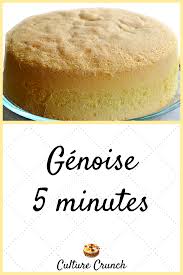 Genoise 5 Minutes La Recette Facile Recette Sucre Facile Recette Facile Recette