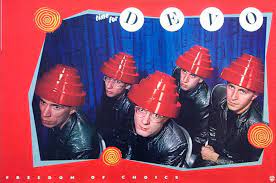 No era of music will be quite as awesome and repulsive at the same time as the 80's. Devo S Third And Best Album Freedom Of Choice