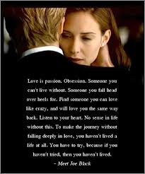 When You Meet The Love Of Your Life Time Stops Love Is Passion Obsession Jazztizz S Image Movie Love Quotes Meet Joe Black Quotes Favorite Movie Quotes