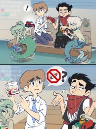 A i C\\ • V \ош»й5Д  J ﻿The Little Trashmaid More comics at The Little  Trashmaid More comics at  Trashmaid :: s0s2 :: artist :: Комиксы ::  продолжение под катом :: русалка - JoyReactor