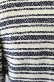 A alternate row = ar; Cole Haan Womens Blue Cream Striped Tweed Texture Blazer Jacket Size 2 Career Ebay
