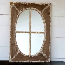 This collection of ways to use old windows includes a variety of different styles and ideas. Rustic Window Frame Mirror Antique Farmhouse