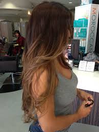 If the highlights start in the middle region of the hair strands and not from the roots, you can easily turn this dye job into an ombre if you want. Weddinginlasvegas2020 Caramel Ombre Long Hair