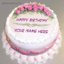 Happy birthdayhappy birthday wishes greetings for friends, brother or sister. Happy Birthday Flowers Cake Wishes For Special Name Add Image
