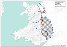 It had a population in 2011 of 3,063,456 and has a total area of 20,779 km 2 (8,023 sq mi). Quantifying Llwyd S Extension Of The England Wales Border As Shown In Download Scientific Diagram