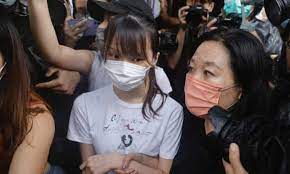 Agnes chow, a reluctant face of hong kong's democracy movement, under the spotlight. G1hcemy1olyyym