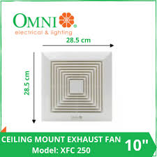 A ventilation system will be put up on a storm shelter. Omni Ceiling Mounted Exhaust Fan 8 10 And 12 Inches Shopee Philippines