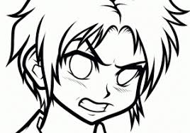 Angry Anime Face Base Anime and manga are popular japanese forms of animation and comics that have a very distinct art style. angry anime face base