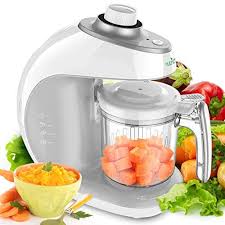 Digital Baby Food Maker Machine 2 In 1 Steamer Cooker And Puree Blender Food Processor With St Baby Food Makers Blender Food Processor Food Processor Recipes