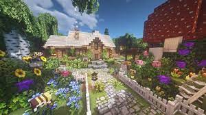 Fairytale cottagecore enchanted garden cottage minecraft build | kelpie the fox. Minecraft Houses Cottagecore Mizunos Minecraft Cottage W Ghoulcraft Furniture If You Find Yourself Wondering What To Try Next For Your While Exploring And Making Your Way Around The World Of