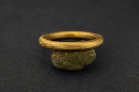 Matte Wedding Band Men Full Round Wedding Band Male Gold Etsy Gold Wedding Bands Women Classic Wedding Rings Gold Wedding Band