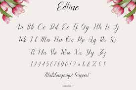 Newest by font name (a to z) by font name (z to a) top rated most downloads. Edline Modern Calligraphy Script Font Download Fonts