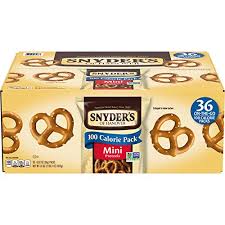 2000 calories a day is used for general nutrition advice, but calorie . Snyder S Of Hanover Pretzels Mini Pretzels 100 Calorie Packs Pack Of 36 Pricepulse