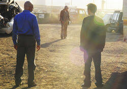 Bryan cranston, anna gunn, aaron paul résumé de l'episode 7 : Sunset Breaking Bad Wiki Fandom