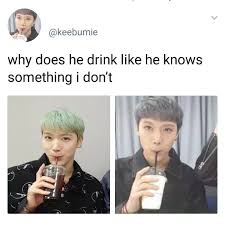 What S The Tea Sis Nct Funny Kpop Memes Kpop Memes