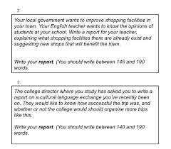 This is especially true when writing in response to an inquiry of some kind or when writing to express appreciation for a job interview, a. How To Write A Report Cambridge B2 First Oxford House Barcelona