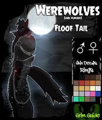 Uhh, hi — grimguide: The Floof Tail The Floofy werewolf...