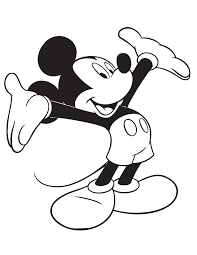 Mickey and minnie mouse coloring pages are printable black and white pictures of the most recognizable and famous characters of the disney company mickey mouse is also a. Mickey Mouse Coloring Pages To Print Coloring4free Coloring4free Com