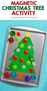 Magnetic Christmas Tree Activity I Heart Arts N Crafts Preschool Christmas Christmas School Christmas Crafts For Kids