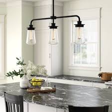Caywood 3 Light Kitchen Island Pendant Reviews Birch Lane Kitchen Island Pendants Kitchen Lighting Kitchen Island Lighting