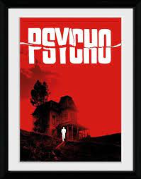 Marion crane (janet leigh), a secretary at a phoenix real estate office, embezzles a large amount of cash from her employer's clientnote us$ 40,000. Psycho Bates Motel Gerahmte Poster Bilder Kaufen Bei Europosters
