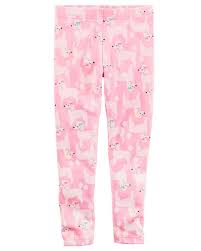Carters Pink Poodle Puppy Dog Print Leggings Nwt 2t 3t 4t