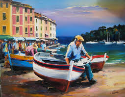 Galerie Tableaux Carnets De Voyages Christian Jequel Peinture Au Couteau Christian Jequel Peinture Au Couteau Les Arts