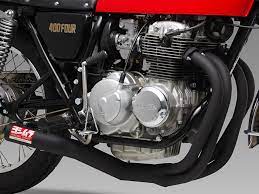 Yoshimura Honda Cb400f Racing Straight Cyclone 4 Into 1 Exhaust Honda Vintage Honda Motorcycles Honda Motorcycle Parts