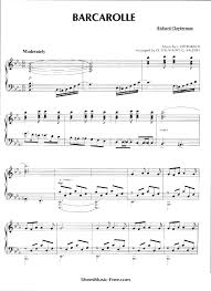 Free sheet music preview of barcarolle for accordion by jacques offenbach. Barcarolle Sheet Music Richard Clayderman Sheetmusic Free Com