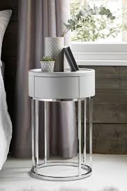 Buy Sloane Grey Marble Bedside Table From The Next Uk Online Shop Bedside Table Bedside Table Round Bedside Table Grey