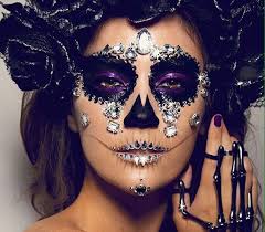 Halloween Doll Scene Display and Photos